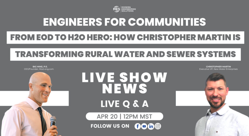 Big Mike Christoper Martin Engineers For Communities Live Show EP7 News