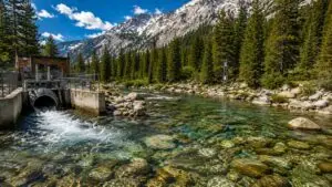 High altitude Colorado trout stream with sensitive cold water aquatic life classification driving stringent CDPHE permit limits evaluated by MES.